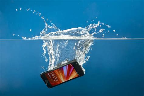 Water has entered my phone .